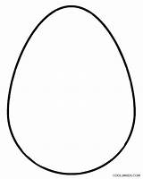 Easter Coloring Pages Egg Eggs Blank Printable Kids Cool2bkids sketch template