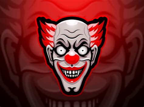 clown logo concept  dgn punk  dribbble