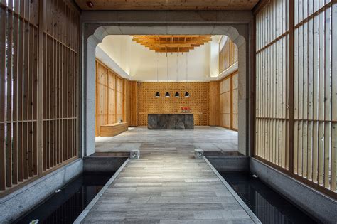 guigu spa pavilion lin kaixin design   archdaily