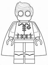 Coloring Pages Bane Lego Getcolorings Batman sketch template