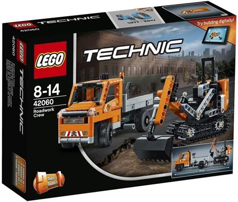 lego  technic roadwork crew construction toy amazoncouk toys games