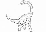 Brachiosaurus Coloring Drawing Pages Printable Color Colorings Getdrawings Getcolorings Print Disimpan Dari Lucy sketch template