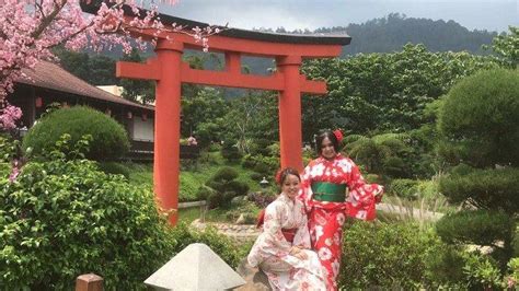 Keliling Jepang Bayar Rp 50 Ribu Di The Onsen Batu Swafoto Sewa Yukata