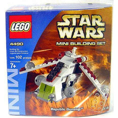 star wars mini building sets republic gunship set lego  walmartcom walmartcom