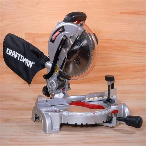 Craftsman 10 In 15a Compound Miter Saw With Laser Trac™ Tools