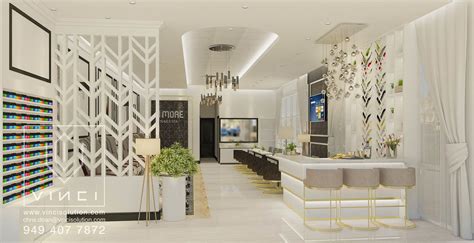 nail spas lounges vinci solution  salon interior design spa