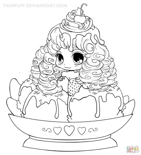 chibi anime coloring pages  getdrawings