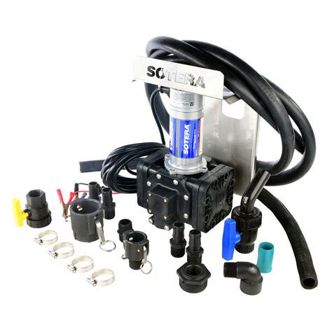 sotera ssb  volt  gpm chemical transfer pump  tote mounting package ebay