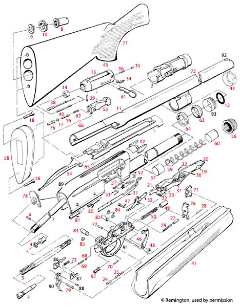 remington   schematic brownells uk