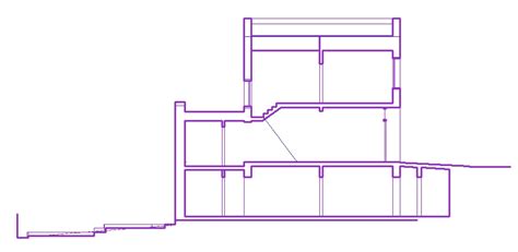 section drawing designing buildings