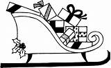 Schlitten Slee Kerst Traineau Cadouri Weihnachten Noel Arreslee Ausmalbilder Geschenk Coloriages Gemischt Ausmalen Colorat Malvorlagen Malvorlage Sanie Weihnachtsmann Planse Animaatjes sketch template