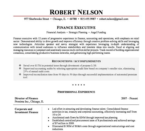 resume key qualifications examples