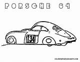 Coloring 1939 Porsche sketch template