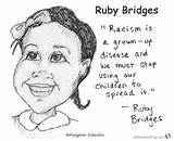 Ruby Bridges Coloring Printable Kids Elderkin Meaghan Pages Sketch Template Activities sketch template