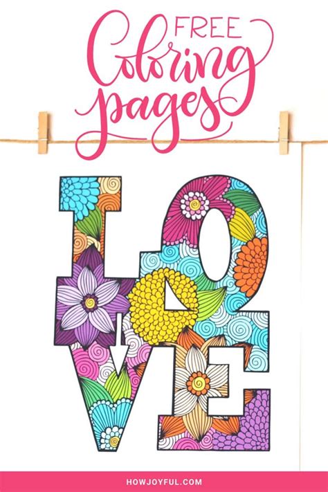 lettering coloring pages  beautiful  pages  relax  color