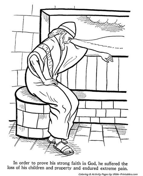 job bible coloring pages coloring pages