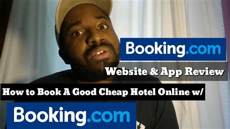 bookingcom website app review   book  good cheap hotel   booking  youtube
