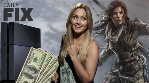 ps4 price drop and rise of the tomb raider microtransactions ign daily fix youtube