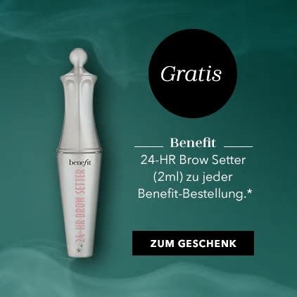 douglas benefit  hr brow setter ml gratis zu jeder benefit