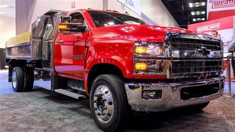 biggest chevy silverado ever debuts at work truck show