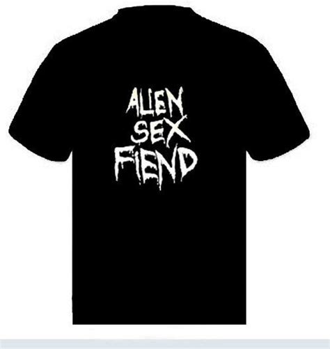Alien Sex Fiend Music Punk Rock 2018 New Arrival Funny In T Shirts From