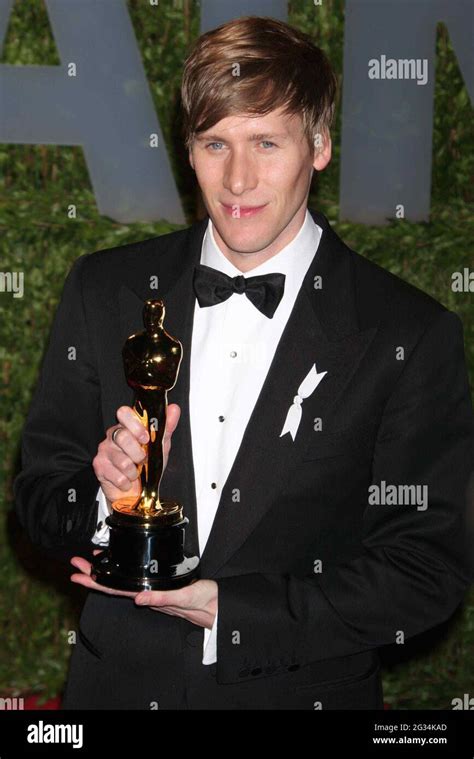 screenwriter dustin lance black attends the vanity fair oscar party at