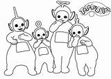 Teletubbies Coloring Giggling Pages Print Cartoon Colorluna Size Drawings Drawing Choose Board Luna Color sketch template