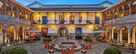 luxury hotels  cusco palacio del inka  luxury collection hotel cusco