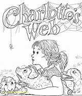 Coloring Pages Charlotte Web Charlottes Color Charlie Brown Christmas Getdrawings Getcolorings Print Clever sketch template