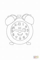 Tickety Coloring Tock Pages Clock Clues Blues Showing Time Nick Jr Printable Drawing Clocks Color Coloringpagesonly sketch template