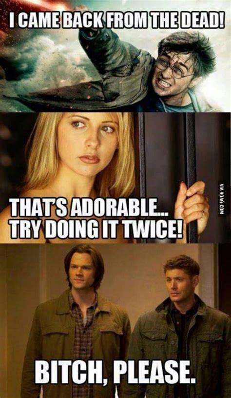 The Winchester Are Immortal Supernatural Funny Supernatural Memes