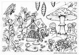 Markova Klara Fairy Gnome sketch template