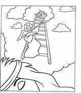 Jacob Coloring Pages Patriarch Getcolorings Ladder Getdrawings sketch template