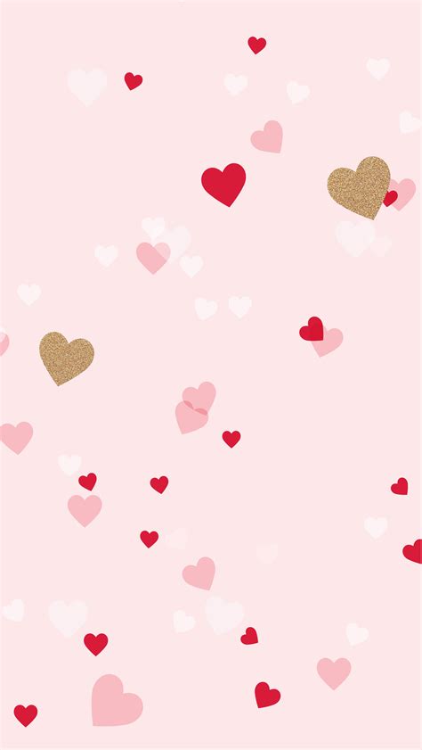 cute heart wallpaper  iphone wallpapersafari