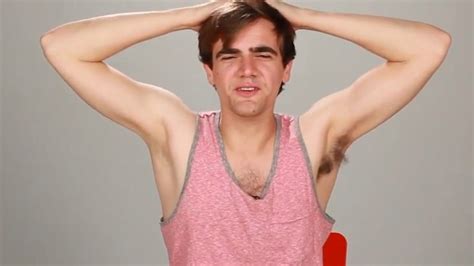 Men Shave Their Armpit Hair For The First Time And Gain Newfound
