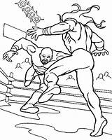 Wrestling Coloring Pages Print Coloringpagesabc Color Kids Posted sketch template
