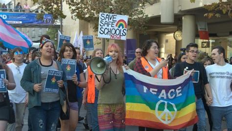 Save Safe Schools Protesters Urge Federal Govt To Fight Bullying