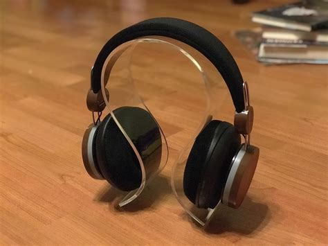 image gold wireless headset replaced  headband   hinges snapped rps