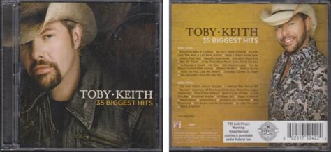 Toby Keith 35 Biggest And Greatest Hits 2008 Anthology 2 Cd Beer For My