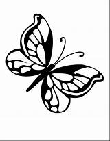 Butterfly Coloring Pages Drawing Butterflies Line Small Drawings Outline Easy Kids Cliparts Clipart Monarch Cute Colouring Getdrawings Clip Wing Template sketch template