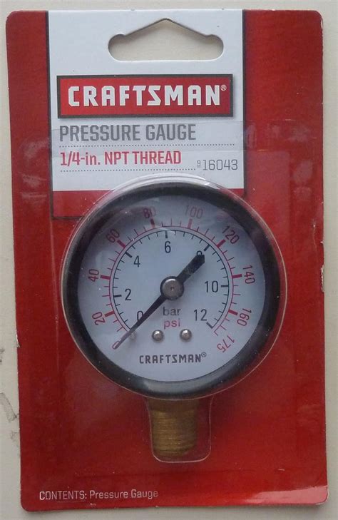 craftsman pressure gauge amazoncom