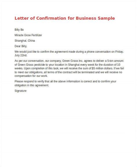 sample business agreement letter   parties classles democracy