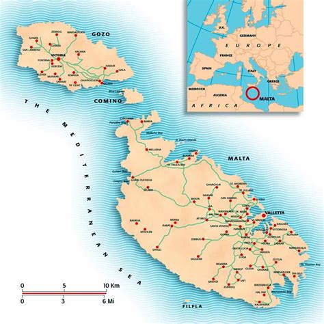 malta landkaart afdrukbare plattegronden van malta orangesmilecom