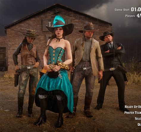 pin  red dead  female outfits