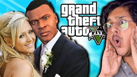 Gta 5 Getting Married With My Girlfriend Gta V Gameplay Youtube