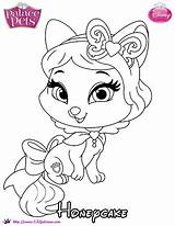 Palace Coloring Princess Pets Pet Skgaleana Honeycake Pages Disney Printables Colorear Para Little sketch template