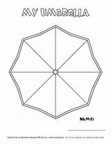 Umbrella Template Worksheets Planerium Spring Coloring Login Wheel Worksheet Shop sketch template