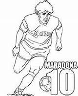 Maradona Salah Mohamed Topcoloringpages sketch template