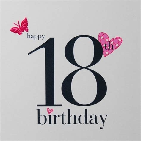 Happy 18th Birthday Images Francene Wiley