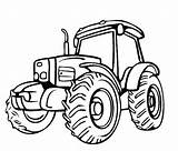 Tractor Deere John Coloring Pages Outline Drawing Printable Combine Print Kids Line Simple Harvester Farmall Holland Sheets Tractors Drawings Color sketch template